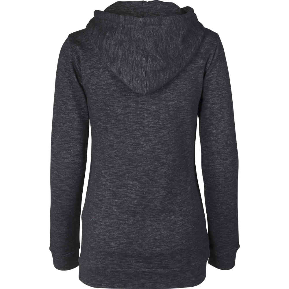 Urban Classics - Slub Terry High Neck Sweat à capuche - Noir/Blanc